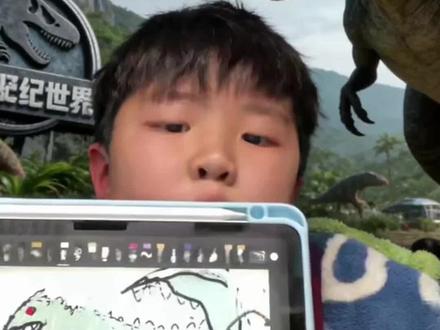 今天的介绍包括两种电影中的基因改造恐龙,在电影侏罗纪世界中由科学家通过基因改造克隆的两种恐龙#侏罗纪世界 #恐龙科普#暴虐霸王龙