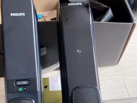 飞利浦指纹锁9100设置指纹锁密码和还原#数码科技 #知识产权创造美好生活 #