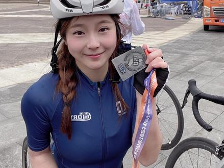 不上收容车,是我最后的倔强#环千岛湖自行车赛 #骑公路车的小姐姐 #公路车吧