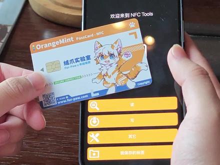 绒爪联名NFC卡片介绍#Furry