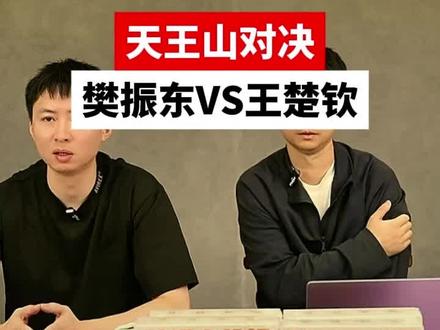 樊振东4:2王楚钦,博哥客观分析双方表现#乒乓球 #乒乓球比赛