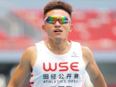 第三枪:200决23.44荣获亚军,很满意!上一次跑200是2018年,时隔5年再次挑战! #田径 #wse田径公开赛 #短跑运动员