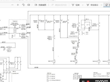国际标准英文电气原理图图纸要怎么看 你先学懂弄通这台泵的图 下