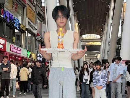 韩国端盘子舞 #街头舞王 #精神状态belike#首尔病