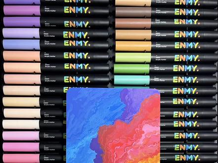 火山爆发绘画教程一学就会! 你见过五彩缤纷的火山爆发吗,绝对震撼!零基础也能轻松学会。
#跟着抖音学画画 #绘画教程 #火山爆发 #恩米丙烯马克笔 #五彩缤纷的色彩