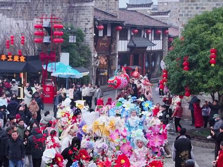 文昌里十二花神新春大巡游 #巡游 #春节