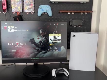 配置拉满!旗舰新品4K160HZ泰坦军团M27E2V显示器评测#电竞房 #桌面改造 #显示器 #电竞显示器 #泰坦军团
