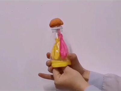 #手工制作 #废物利用 #玩具 四年级科学《感受我们的呼吸》