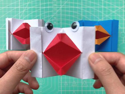 1分钟折「哈利波特吼叫信」,也是性感搞笑的大嘴巴!折法简单,玩法多样!赶快给自家宝贝安排起来吧!#亲子手工#手工折纸 #吼叫信 #阿利波特