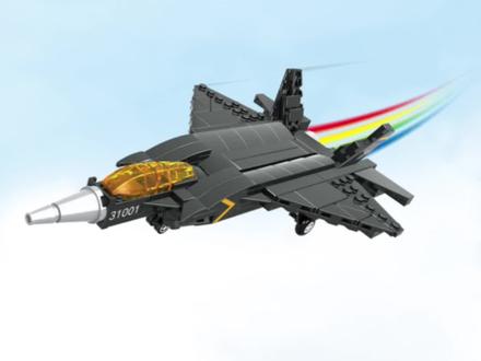 #乐高 代号31隐形战斗机来了!#军事迷 #军事科技