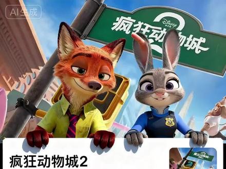疯狂动物城2电影票根p图教程#即梦AI #疯狂动物城2 #疯狂动物城2电影票 #疯狂动物城2票根p图 #疯狂动物城2票根
