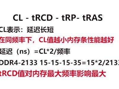 关于内存条的那点事:解读内存时序!#电脑 #电脑知识 #科普 #内存条 #涨知识 #干货