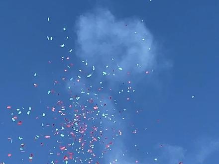 二踢脚放彩纸氛围感拉满#二踢脚放红纸 #花式放炮