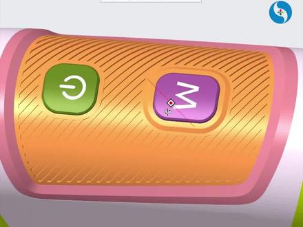 Creo产品设计,倒扣处理#proe #结构设计 #佳言老师 #一加一教育