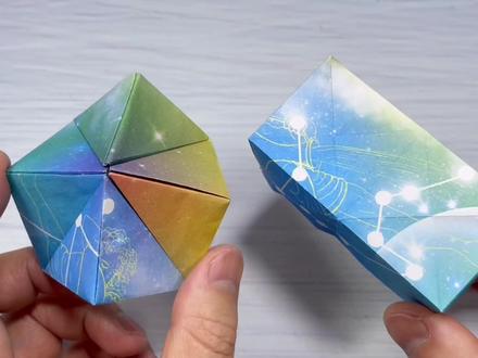 无限翻转魔术球折纸,还能瞬间变成长方体,手工制作
#创作灵感 #手工 #折纸 #魔方球