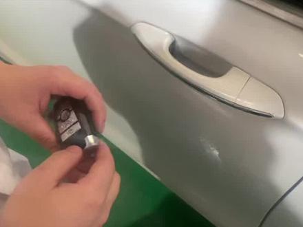#长安福特 蒙迪欧用机械钥匙如何开门#每天一个用车知识