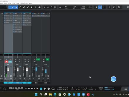 当Studio one6出现电流声,劈里啪啦怎么解决#声卡调试 #电流声 #机架调试 #噪声