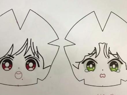 凶兔绣五官前准备工作(一)#棉花娃娃#手工diy@DOU+小助手