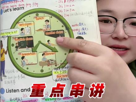 Unit 3|P29-30人教pep版四年级英语下册第三单元
A部分let's learn和spell重点讲解