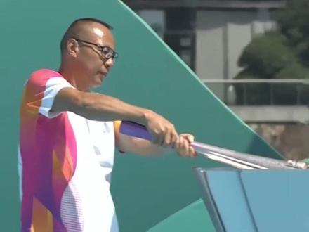 杭州第19届亚运会火炬传递湖州站第170棒火炬手李荣祥(视频:湖州市新闻传媒中心)#杭州亚运会 #火炬手 #湖州 @DOU+小助手