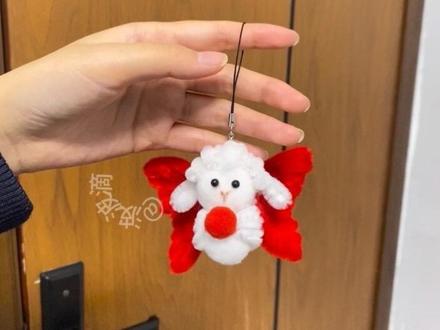 你们要的小羊挂件教程来了#千玺小羊#扭扭棒教程 #小羊挂件#手工教程视频原创