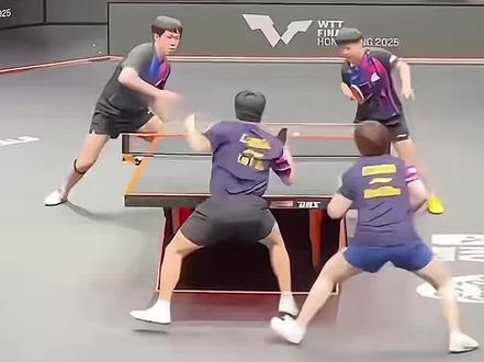 12月11日香港wtt混双总决赛。
小石头也太可爱了。
#国乒 #总决赛 #王楚钦孙颖莎 #林诗栋蒯曼