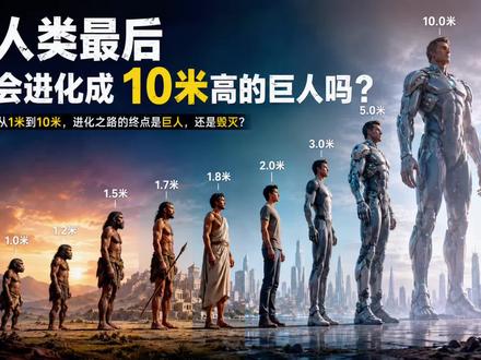 你觉得未来人类最高能长到多少米?
#科普 #人类 #巨人 #涨知识 #脑洞