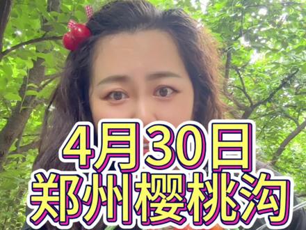 采摘不限时随便吃,停车免费,一米二以下免费,梯子篮子桌椅免费用,自来水免费!#吃樱桃的季节 #郑州樱桃沟 #樱桃熟了问你摘不摘