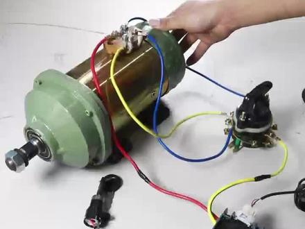 三轮车无刷电机调线方法