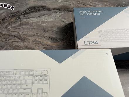 【外设指南】84配列带旋钮+屏幕的机械键盘 狼途LT84体验分享 #狼途LT84 #狼途机械键盘 #屏显键盘 #三模键盘
