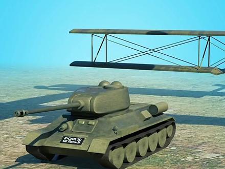 疯狂的想法飞行坦克在二战