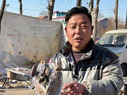 大集5元辣炒猪肺 #美食 #美食制作分享 #乡村美食 #原创视频 #路边摊美食