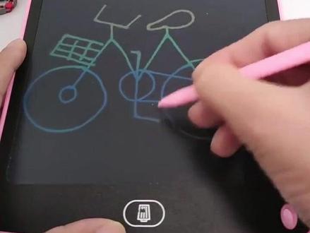 #跟着抖音学画画 #一起学画画 #手工diy #儿童简笔画 #一学就会系列 #想画就画 用“M“简单画自行车,带宝宝去户外活动#我要上热门