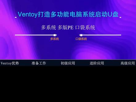 #史上最强ventoy固态U盘