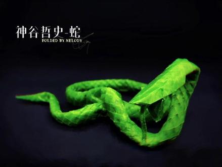 属蛇的折纸萌新终于折好了一条蛇
设计:神谷哲史
仿折:Melody
今年答应自己的的生日作品完成✅#折纸 #爱手工爱生活 #做手工我是认真的