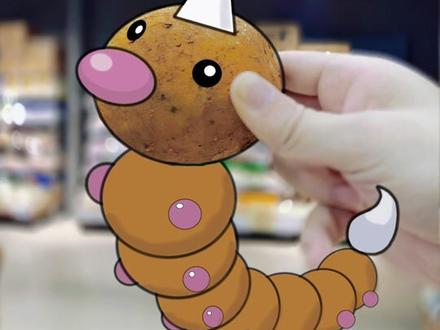 去超市抓宝可梦,神奇宝贝独角虫简笔画#精灵宝可梦 #口袋妖怪 #神奇宝贝 #独角虫 #照片涂鸦