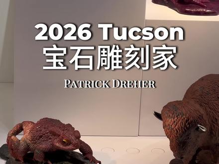 2026图森展宝石雕刻家
有幸参加Patrick Dreher新品发布会
#图森展#矿晶#宝石雕刻家#宝石#云看展