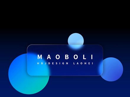 这若隐若现的 #毛玻璃#ppt,太漂亮了!