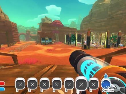 与时间赛跑。琉璃沙漠史莱姆牧场