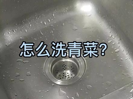青菜到底应该怎么洗才算洗干净?应对农药残留用什么方法效果好一点呢?#我的厨房日记 #厨房小白#记录真实生活 #美食 #创作灵感