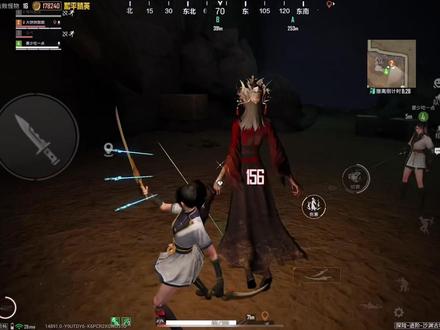 禁婆,你真的很吓人#和平精英古墓迷途 #吃鸡