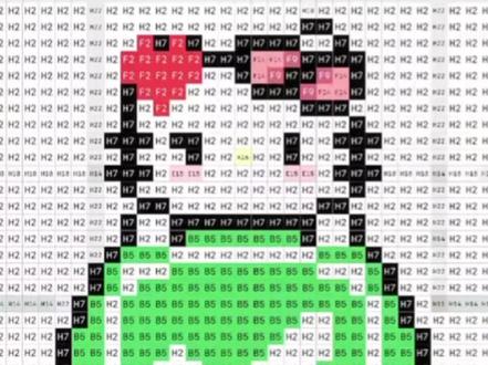 双面拼豆的图纸教程来了 最近双面拼豆很火,这种抽象图纸很受欢迎,其实最大的难点是,怎么保持图纸的轮廓一致性。豆稿的双图层功能非常适合保持正反一致性,有点意思 #双面拼豆 #拼豆 #拼豆图纸