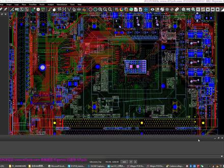 Cadence Allegro 元件快速对齐和等间距布局方法视频教程 #逆天PCB #高速pcb设计培训