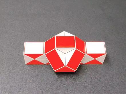 24段魔尺教程——奥特曼变身器 #魔尺 #24段魔尺教程 #益智玩具