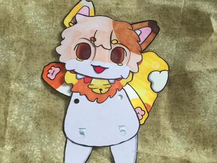 给祁福的小松鼠纸片人~
#可动纸片人 #furry兽人 #画渣日常 #福瑞 #兽控