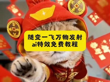 随变一飞万物发射特效教程来啦!随变一飞万物发射教程 随变一飞万物发射红包 随变一飞万物发射 随变一飞万物发射怎么拍 ai万物发射 随变一飞万物发射关键词 随变一飞万物发射这么制作 随变一飞万物发射冰淇淋 随变一飞万物发射萌娃版 新年就玩萌宠发射特效热 #剪映 #随变一飞万物发射 #ai万物发射