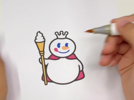 我脑子里最近只有这首歌。🤨#简笔画 #绘画#画画#蜜雪冰城