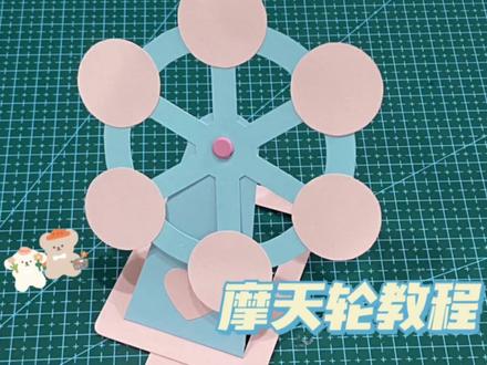 立体书教程|摩天轮教程来啦! 不需要图纸就能完成的摩天轮🎡很难不爱!
#手工立体书 #手工diy #教程分享 #我的手工日常 #最有意义的礼物