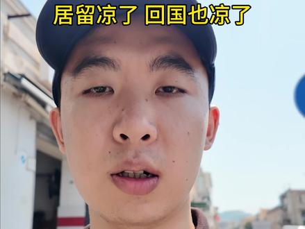 居留凉了 回国也凉了 #精神状态belike #海外生活