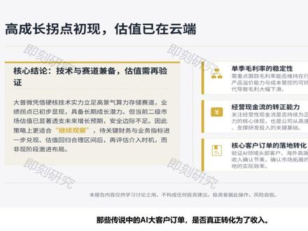 大普微 2026年最新-大普微分析 大普微
本视频内容仅为基于公开信息的个人学习、研究与观点分享,不构成任何形式的投资建议、投资分析、投资咨询或交易操作指导,本人并非持牌证券投资咨询机构或从业人员,任何投资决策均应由您结合自身风险承受能力独立判断或咨询合法持牌专业机构后做出。股票等金融产品交易风险极高,可能导致本金部分或全部损失,历史表现不代表未来收益。本人不对视频中信息的准确性、完整性、及时性作任何保证,亦不对任何依据本视频内容进行操作所产生的直接或间接损失承担任何法律责任。保证绝对没有与任何上市公司以及相关机构存在利益往来关系,所有视频仅个人观点!市场有风险,投资需谨慎#金融知识分享#股票#财经#财经知识#大普微